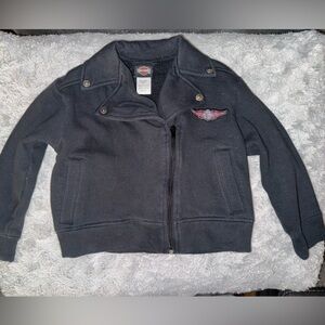 Harley-Davidson Black Jacket with Logo Patch